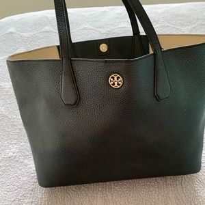 Tory Burch Black Large Tote